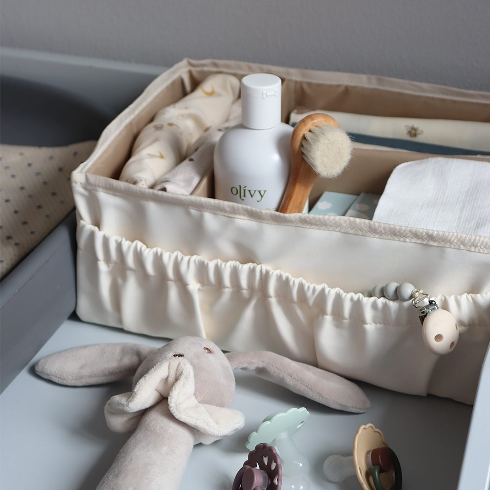 That's Mine Lily pusleopbevaringskasse - Light creme - 100% Recycled polyester Buy Amning & pusletid||Pusle||Alle||Favoritter||personale||Pusleopbevaringskasser||Forår og sommer 2025||Efterår & vinter 2025||alt minus sløjfe||NOOS||AW25 NOOS||mette-sale here.