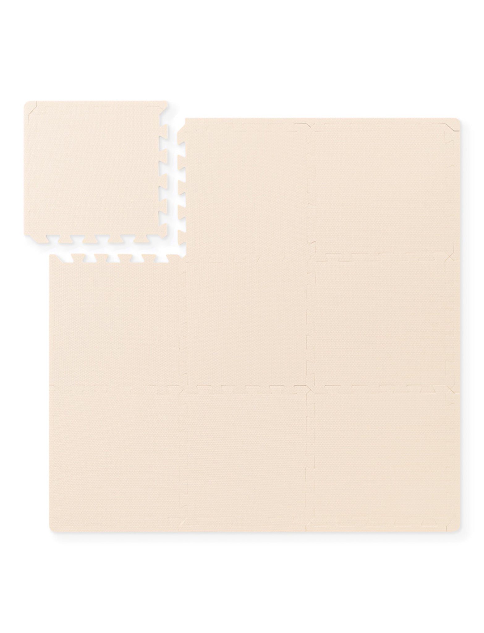 Alva Foam play mats square - Classic beige