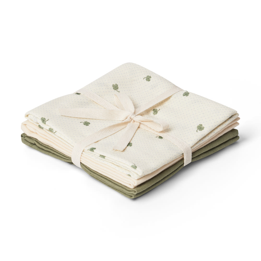 That's Mine Bora stofbleer 3-pak - Specks of luck - 100% Organic cotton Buy Amning & pusletid||Pusle||Stofbleer||personale here.