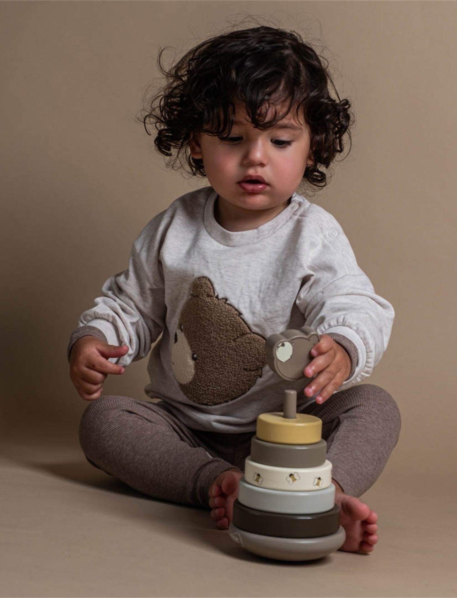 That's Mine Cana leggings - Brown melange - 95% Organic cotton / 5% Elastane Buy Tøj||Leggings||Bukser og leggings||Bukser & shorts||Alle||Favoritter||personale||Baby essentials||Forår og sommer 2025||alt minus sløjfe||NOOS||ss25 noos||Olivia Salo - pusletaske edition||Brown melange||mette-sale||Jersey||Orderly Emails - Recommended Products||All here.