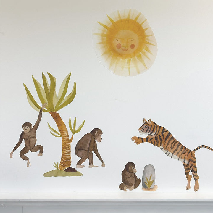 Wallsticker Monkeys - Multi