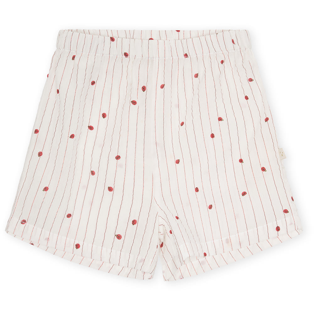 That's Mine Kia shorts - Lady dots - 95% Organic cotton, 5% Elastan Buy Tøj||Shorts||Nyheder||Bukser & shorts||Alle||Forår & sommer '24 here.