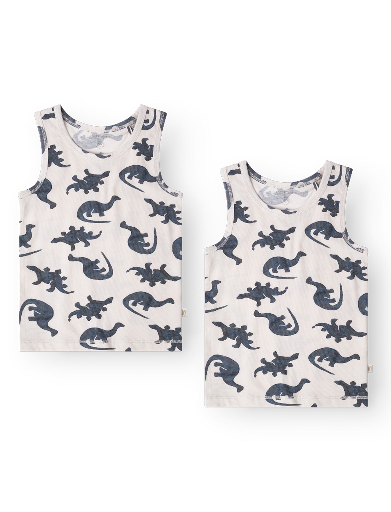 That's Mine Emil undertrøje 2-pak - Mono dino - 48% Organic Cotton / 47% Modal / 5% Elastane Buy Tøj||Undertøj||Undertøj||Alle||Favoritter||personale||alt minus sløjfe||NOOS||mette-sale||Dinosaurtøj & kostumer||Mono dino||Orderly Emails - Recommended Products||All here.