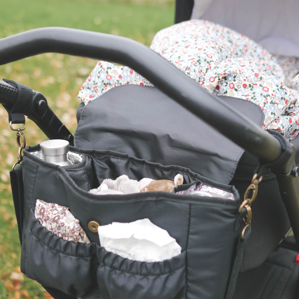 Benny stroller organizer - Black