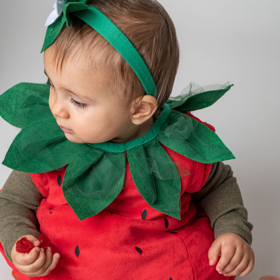 That's Mine Livia jordbærkostume - Goji berry - Shell : 100% polyester / Lining: 100% cotton / Padding: 100% polyester Buy Legetid||Kostumer||personale||New in for the girls||SS26 here.