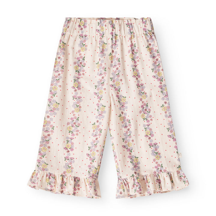 That's Mine Nethe bukser - Shell fleur - 85% Organic Cotton / 15% Linen Buy Bukser||Bukser & shorts||personale here.