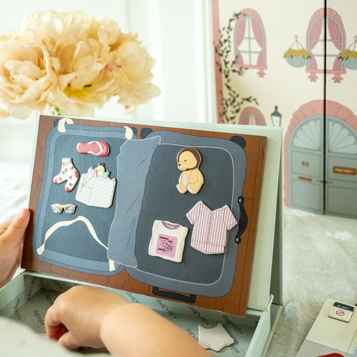 That's Mine Lou magnetisk legekasse - Travel - 75% Paper / 25% Magnet Buy Legetid||Legetøj||Aktivitetslegetøj||personale||Magnetlegetøj here.