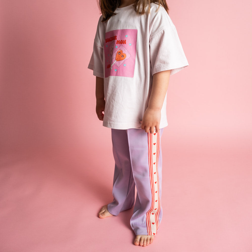 That's Mine Antonie sweatpants - Sweet purple - 49% polyester / 46% rayon / 6% spandex Buy Sweatpants||Bukser & shorts||personale||Sweatsæt||Forår 2026 here.