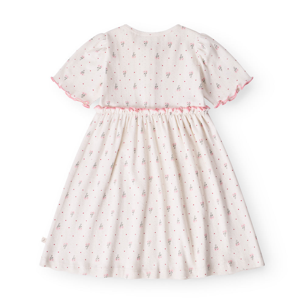 That's Mine Glorie kjole - Blooming love - 100% Organic cotton Buy Kjoler||Kjoler & nederdele||personale||Jersey here.