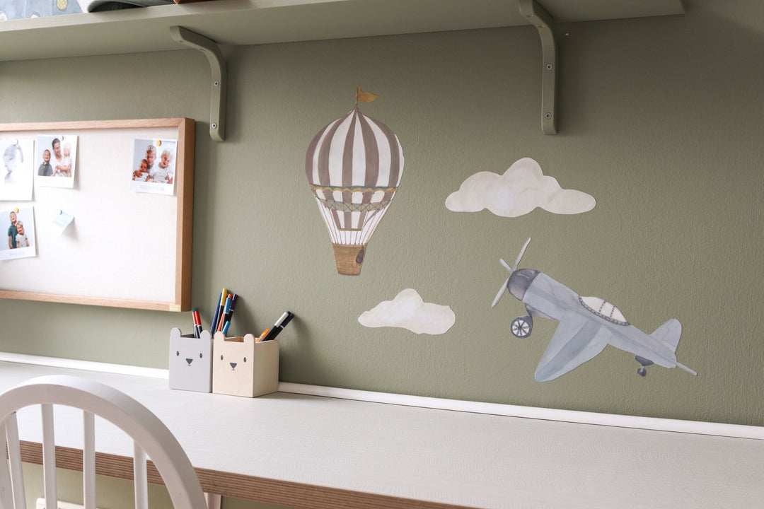 That's Mine Wallsticker Clouds 5-pak - Multi - 100% Textile foil Buy Bolig & udstyr||Børneværelset||Wallstickers||personale||NOOS||Wallstickers - himlen here.