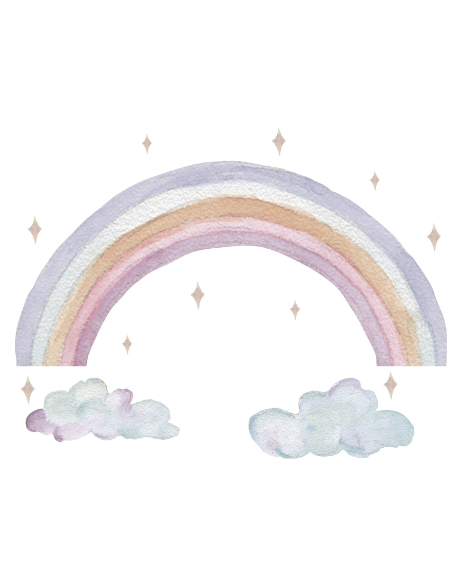 That's Mine Wallsticker Fairy rainbow - Multi - 100% Textile foil Buy Bolig & udstyr||Børneværelset||Wallstickers||personale||Influencer choice here.