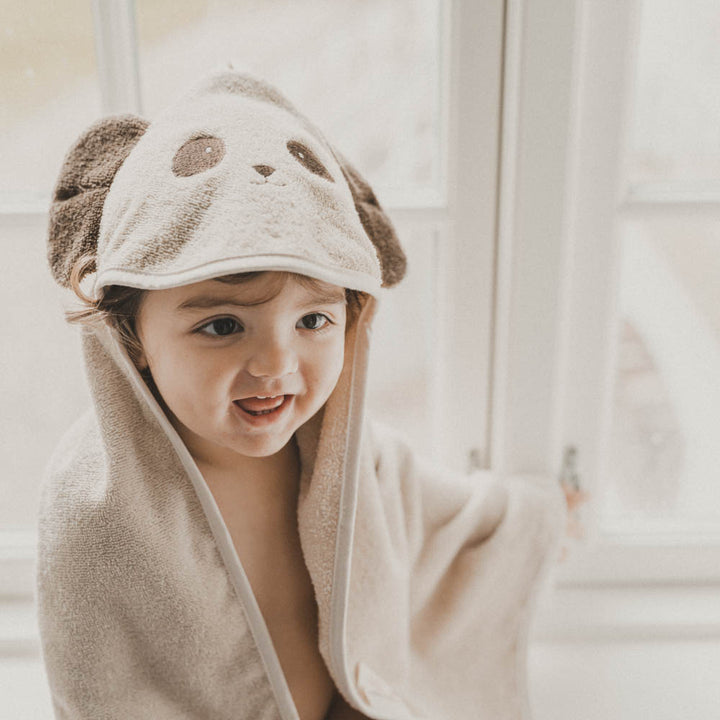 Mivo Hooded towel - Panda