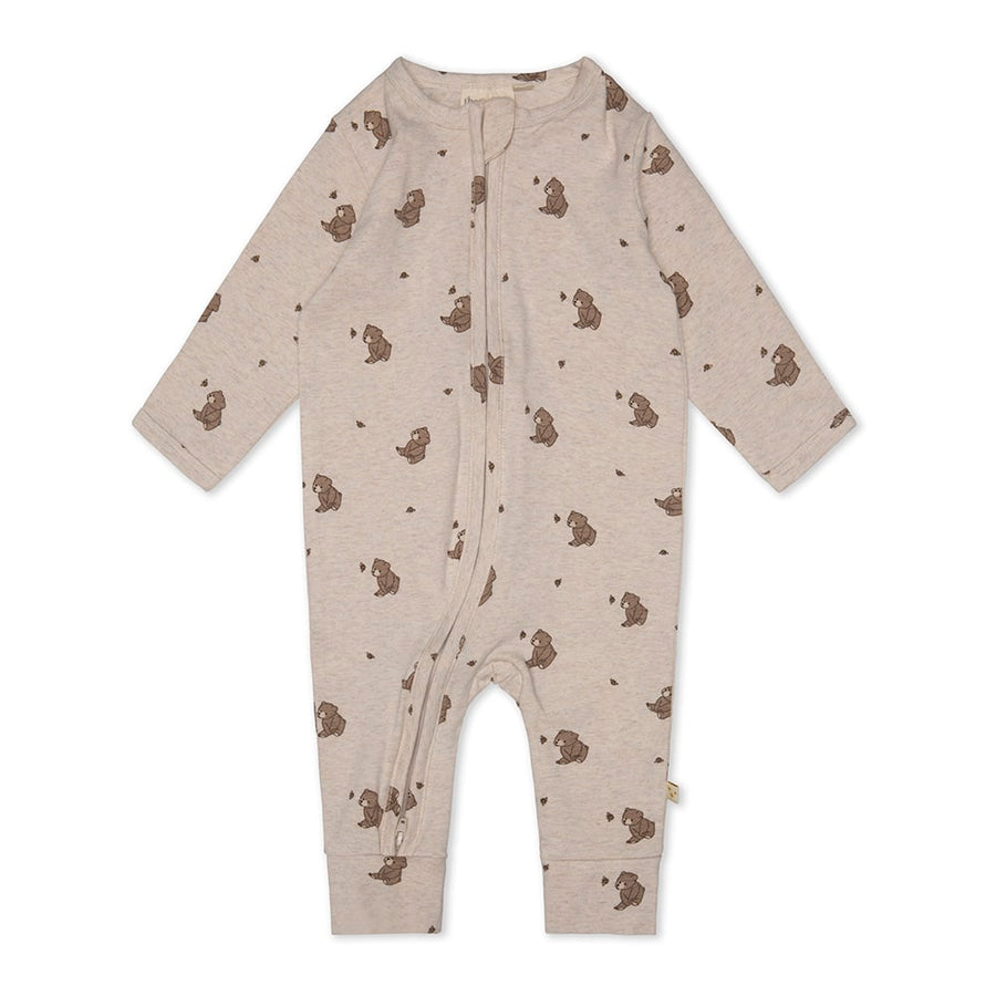 That's Mine Mathie onesie - Bees and bears - 95% Organic cotton / 5% Elastane Buy Tøj||Overdele||Onesies||Alle||Favoritter||personale||Bees and bears||Basics til de små||Influencer choice here.